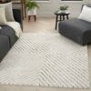 Nourison alfombra Modern Comfort MNC01 IVBLK IVORY BLACK 5x7 099446902139 interior 1